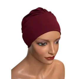 bordowy-turban-jasmina-z-bambusa-czapka-marszczona-takze-po-chemioterapii