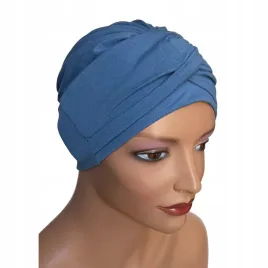 gotowa-czapka-na-glowe-turban-sara-niebieska-z-bambusa-dla-kazdej-kobiety