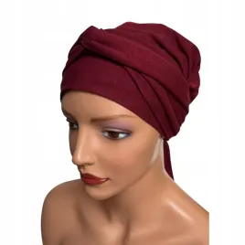bordowa-damska-chusta-lara-151-turban-z-bambusa-takze-po-chemioterapii