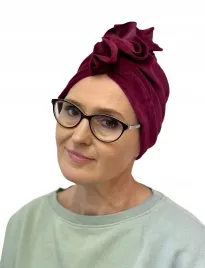 bordowy-turban-luba-z-weluru-chusta-bez-wzoru-takze-po-chemioterapii