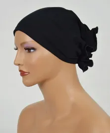 czarny-turban-luba-modna-czapka-marszczona-bez-wzoru-takze-po-chemioterapii