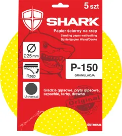 papier-scierny-shark-na-rzep-225mm-pasuje-do-flex-mirka-festool-p150-5szt