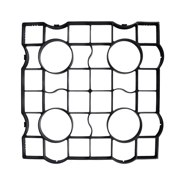 Kratka parkingowa trawnikowa geokrata 50x50x2,5cm czarna wytrzymała