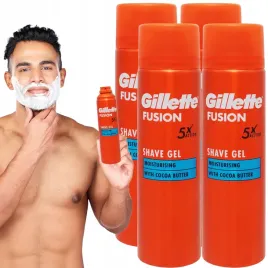 4x-nawilzajacy-zel-do-golenia-gillette-moisturizing-z-maslem-cocoa-200ml