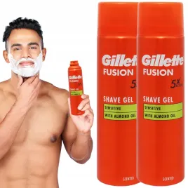 2x-nawilzajacy-zel-do-golenia-gillette-fusion-z-olejkiem-migdalowym-200ml