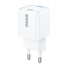 bwoo-ladowarka-sieciowa-pd-gan-usb-c-30w-3a-biala