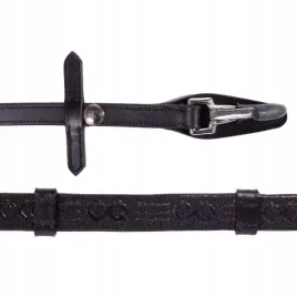 wodze-skorzane-dla-konia-presteq-ze-stoperami-8cm-czarne-cob