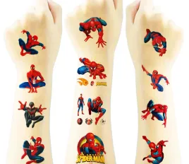 tatuaze-zmywalne-spider-man10szt-dzieci-wodne-prezent-bal-festyn-piknik