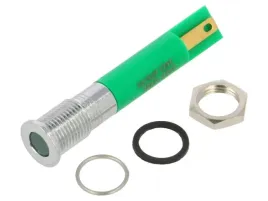 kontrolka-led-plaska-zielony-fi-8mm-ip67-mosiadz-fi-led-5mm-6mcd