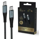 kabel-extralink-usb-usb-typ-c-12-m-czarny-stan-nowy
