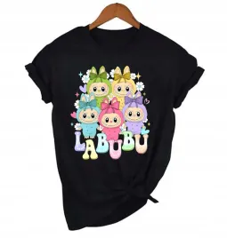 koszulka-damska-t-shirt-damski-hit-tik-tok-labubu-kobieta-roz-l-przod-w729