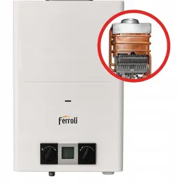 ferroli-piec-pegaso-eco-11-podgrzewacz-wody-gaz-lpg-propan-butanornowy-model