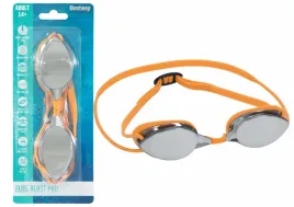 pomaranczowe-okulary-do-plywania-lustrzane