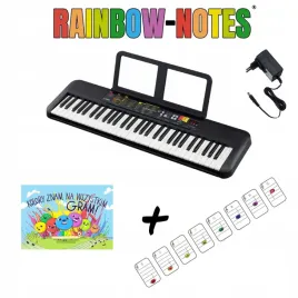 keyboard-yamaha-psr-f52-ksiazka-i-nutki-naklejki