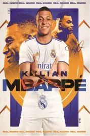 plakat-pilkarski-kylian-mbappe-90x60cm