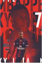 plakat-pilkarski-kylian-mbappe-psg-obraz-90x60-cm