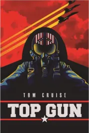 plakat-obraz-top-gun-maverick-tom-cruise-90x60-cm