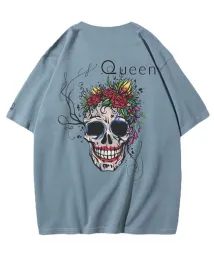 meska-koszulka-z-nadrukiem-czaszki-queen-of-death-straszna-niebieska-m