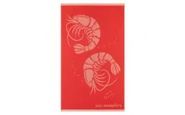 recznik-plazowy-duzy-bawelna-egipska-100x160-seafood-koralowy-krewetki