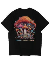 meska-koszulka-z-nadrukiem-peace-love-vegan-weganizm-wege-czarna-xl