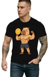 t-shirt-koszulka-mezczyzna-nadruk-okazja-prezent-capibara-s-przod-w757
