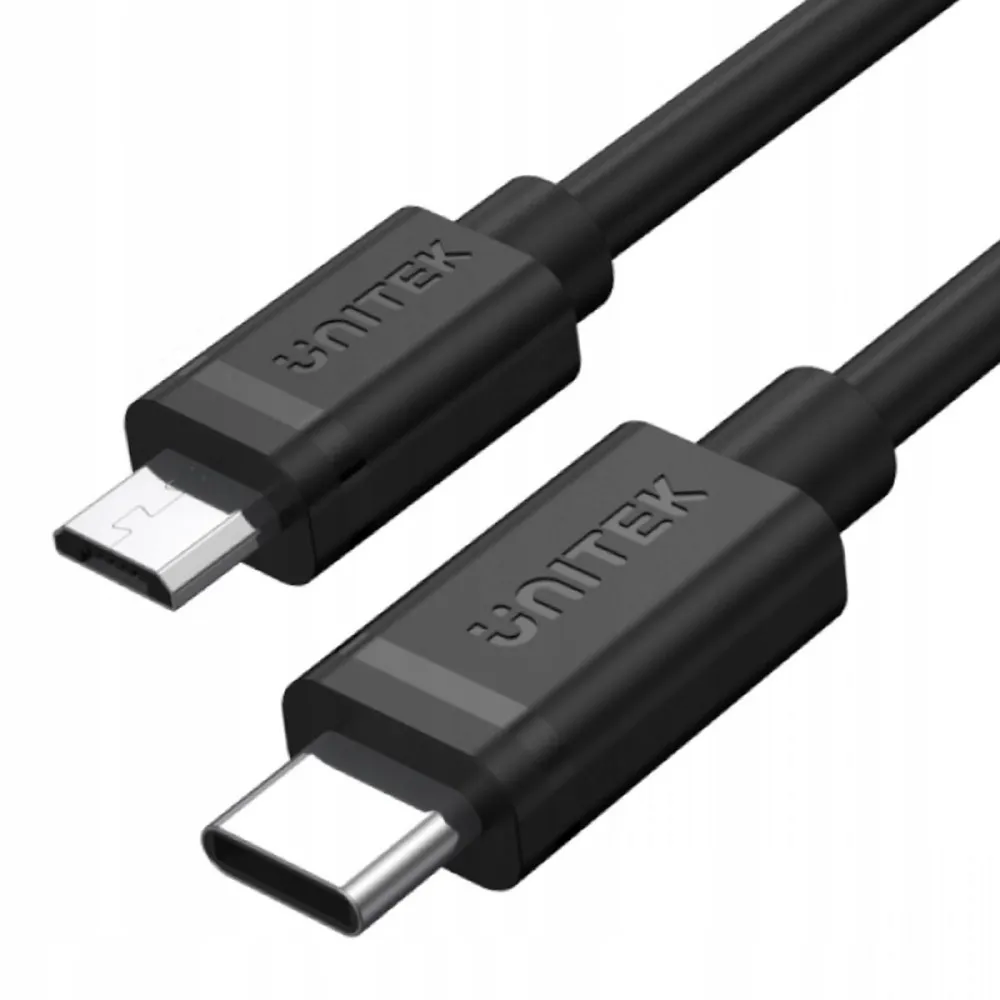 unitek-przewod-usb-typ-c-do-microusb-1m-stan-nowy