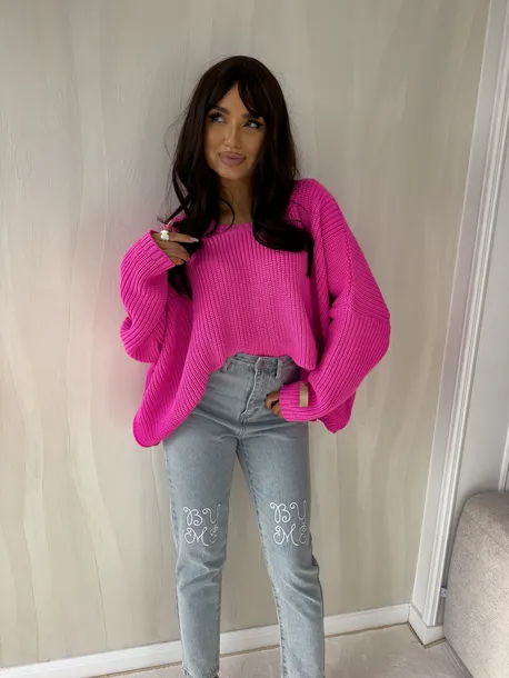 sweter-by-me-zarra-barbi-roz-rozmiar-uniwersalny