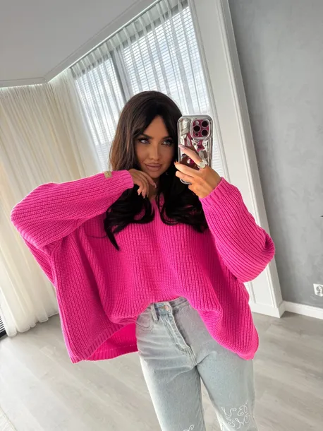 sweter-by-me-zarra-barbi-roz-rozmiar-uniwersalny