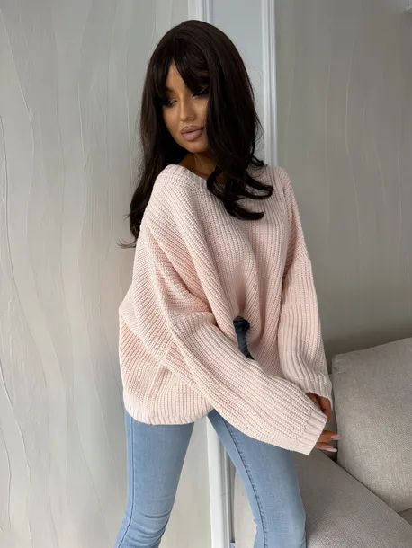 sweter-by-me-zarra-puder-rozmiar-uniwersalny