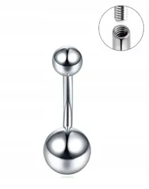 tytanowy-kolczyk-do-pepka-z-kuleczkami-srebrny-piercing-16-10-8-5