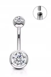 tytanowy-kolczyk-do-pepka-z-kuleczkami-cyrkonie-srebrny-piercing-16-10-8-5
