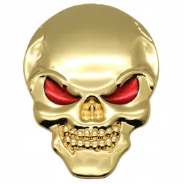naklejka-czaszka-3d-emblemat-na-motocykl-auto-gold