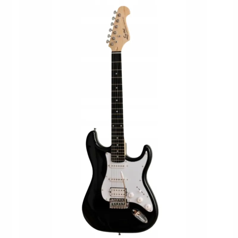 gitara-elektryczna-ever-play-st-2-bk-wh-stan-nowy