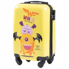 wings-mala-walizka-dziecieca-xs-28l-kabinowa-policarbon-potwory-monster