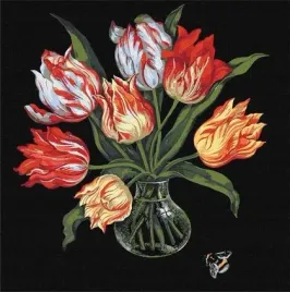 malowanie-po-numerach-eleganckie-tulipany-40x40-ideyka
