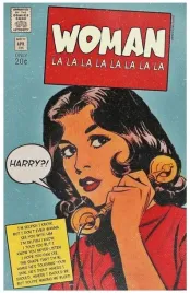 plakat-woman-kobieta-obraz-vintage-retro-100x70-cm