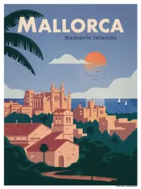 plakat-majorka-hiszpania-vintage-retro-100x70-cm