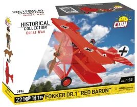 cobi-klocki-fokker-dr-1-czerwony-baron-221-klockow-1-32-nr-cobi-2996