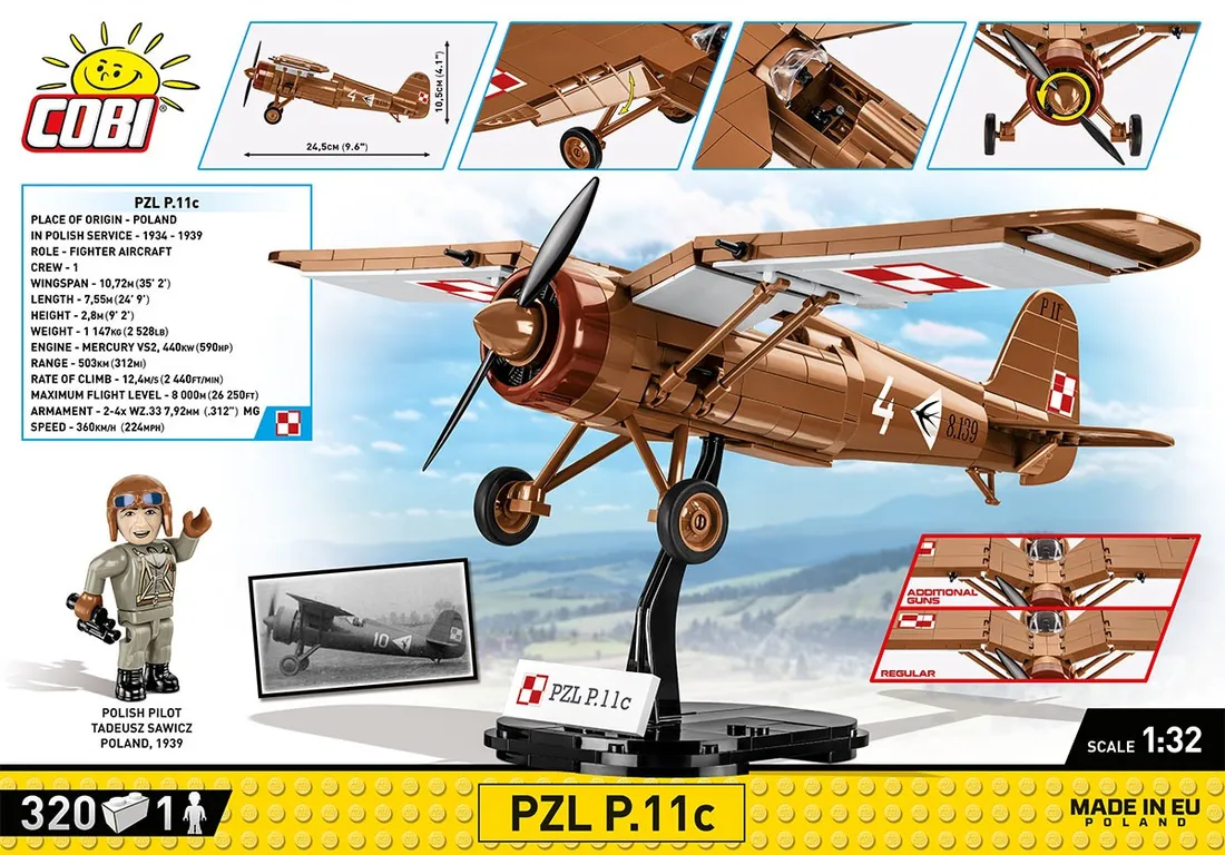 cobi-klocki-pzl-p-11c-stan-nowy