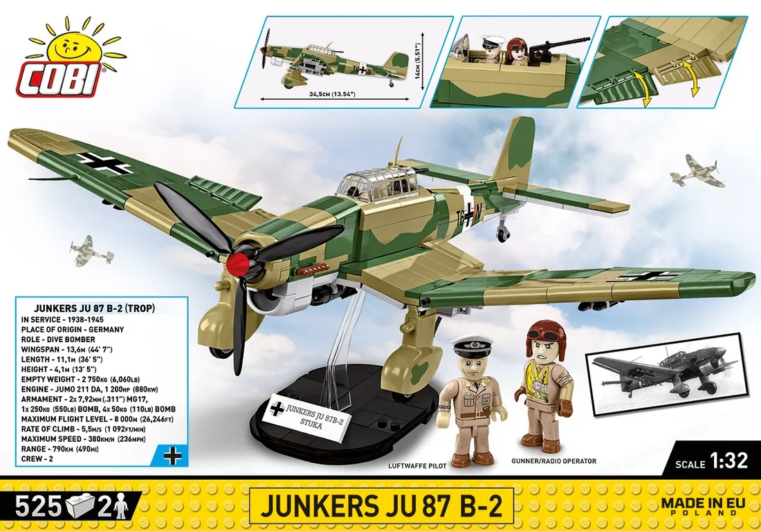 cobi-klocki-junkers-ju-87-b-2-stan-nowy