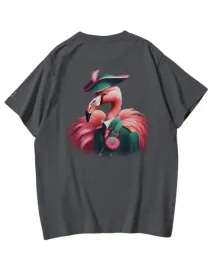 damska-koszulka-arystokrata-flaming-animal-society-elegancka-grafitowa-xxl