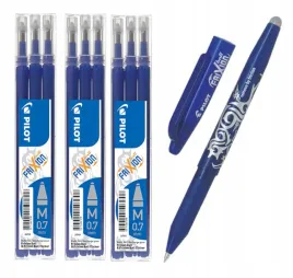 zestaw-dlugopis-pilot-frixion-07-9-wkladow-niebieskie