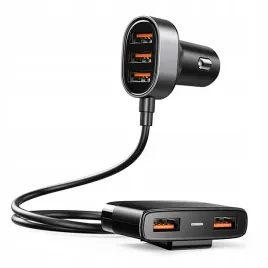 joyroom-szybka-ladowarka-samochodowa-5x-usb-62-a-z-przedluzaczem-czarny