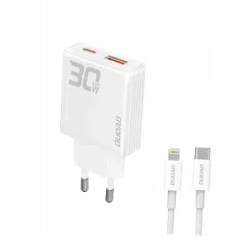 ladowarka-sieciowa-gan-dudao-a30eul-30w-usb-a-usb-c-kabel-lightning