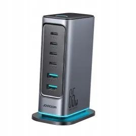 ladowarka-joyroom-jr-tcm02-wieloportowa-gan-65w-eu-4x-usb-c-2x-usb-a