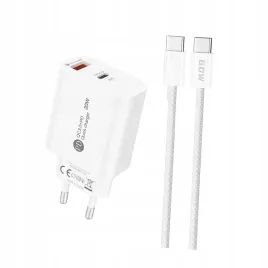 ladowarka-sieciowa-a6maxc-20w-usb-a-usb-c-z-kablem-usb-c-usb-c-1m-biala