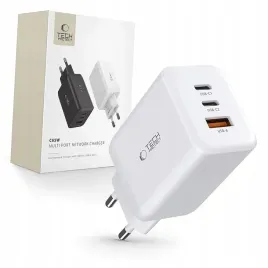 ladowarka-tech-protect-c65w-sieciowa-2x-usb-c-pd-65w-usb-a-qc-3-0-biala