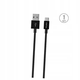 kabel-puro-white-usb-a-usb-c-1m-czarny