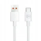 kabel-3mk-hyper-cable-usb-a-usb-c-1-2m-5a-bialy-certyfikat-ce