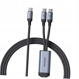 kabel-joyroom-speedy-series-s-a21-2w1-usb-c-usb-c-usb-c-100w-1-5m